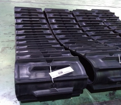 Resistencia de desgaste de goma de la pista C450X90HLX50 de la máquina segadora de Kubota